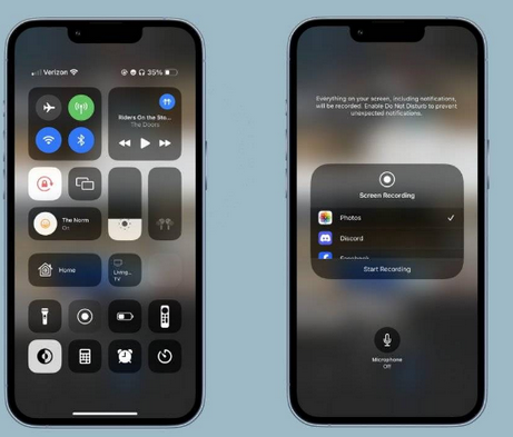 三才镇苹果15维修分享iPhone15录制屏幕时如何录制音频 