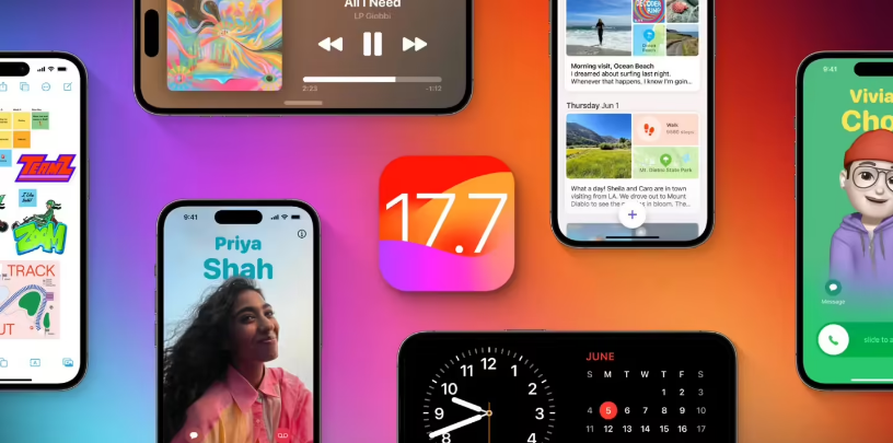 三才镇苹果手机维修分享苹果 iOS / iPadOS 17.7.1 正式版推送 
